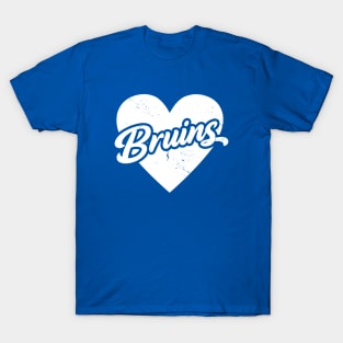 Vintage Bruins School Spirit // High School Football Mascot // Go Bruins T-Shirt